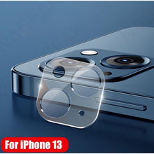 Load image into Gallery viewer, 3pcs in 1 Camera Lens Protector For iPhone 13 11 12 14 Pro Max HD Full Cover Camera Protection For iPhone 14 Plus 13 12 Mini Suit Camera Protective Glass For iphone