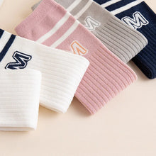 Load image into Gallery viewer, Kids' Letter Knee High Socks