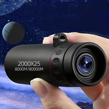 Load image into Gallery viewer, 2025 2000X25 HD Monocular Telescope, Compact Portable for Travel, Hiking, Fishing, Camping, Stargazing, Concerts & Bird Watching
