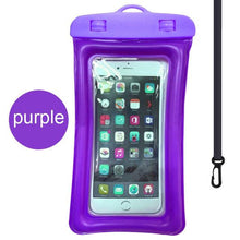 Load image into Gallery viewer, Universal Waterproof Phone Case Swim Bag For iPhone 11 13 Pro Max Water Sports Beach Pool Cover Universal Waterproof Phone Case Waterproof Phone Pouch for iPhone