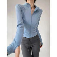 Load image into Gallery viewer, Sun Quick-Drying Zip-Up Sports Jacket Women S-3XL