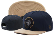 Load image into Gallery viewer, Classic Snapback Hat – Flat Bill Adjustable Baseball Cap