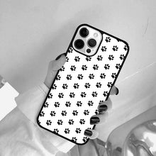 Load image into Gallery viewer, Dog Foot Print Colorful Pattern Phone Case For Iphone 14 Se 2020 Xr Xs 11 12 13 Mini Pro Max 6 7 8 Plus Ultra Designer Printed Hard Back Case