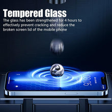 Load image into Gallery viewer, 4PCS Screen Protector for iPhone 14 13 12 11 Pro Max Mini Tempered Glass for iPhone 7 8 6 6S Plus X XR Xs Max SE 2020 Glass One-piece Front Scratchproof Tempered Glass