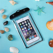 Load image into Gallery viewer, Waterproof Phone Case Universal Mobile Cover case For iPhone 13 Pro Max Phone Bag Underwater Case Phone Plastic Waterproof Underwater Pouch for Mobile Phone Case & Strap
