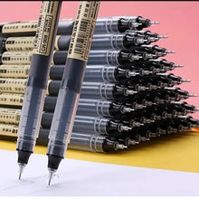 Load image into Gallery viewer, 10Pcs/set High Quality Needle Type Gel Pens Straight Liquid Ballpoint Pen Kawaii Stationery School Office Supplies Writing