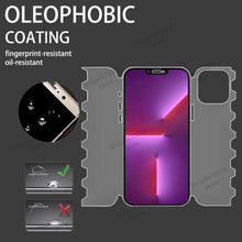 Load image into Gallery viewer, Full Cover Butterfly Film For iPhone 14 13 12 11 Pro Max 14 Plus 13 12 Mini Lens Cover For iPhone XR X XS Max Film Soft Screen Protector Full Coverage Clear HD Phone Protector