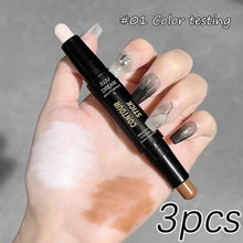 Load image into Gallery viewer, Double Ended Dual Purpose High Light Trimming Stick Three Dimensional Contour Nose Shadow Facial Shape Brighten and Trim