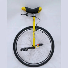 Load image into Gallery viewer, 28" Unicycle with Brakes, Extra Large Heavy Duty Men Teens Boys Balance Bike, for Tall People Height 160-195Cm /63"-77"