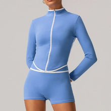 Load image into Gallery viewer, 🖤 Seamless Yoga Set – High Waist, Hip-Lifting