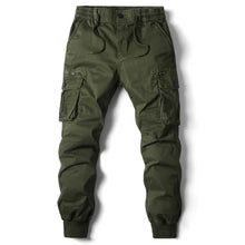 Load image into Gallery viewer, Cargo Pants Men Jogging Casual Pants Cotton Full Length Tactical Military Pants Trousers