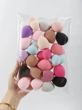 Load image into Gallery viewer, Medium Size Beauty Sponge Set Random Color and Shape Foundation Mixing Puff Liquid Cream Powder 6 12 24 36 60 Pieces