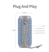 Load image into Gallery viewer, TG117 Bluetooth Speaker - Portable Waterproof TWS Outdoor Speaker