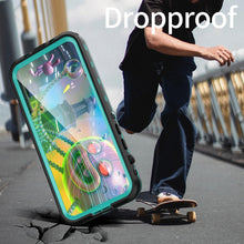 Load image into Gallery viewer, Waterproof Case For iPhone 14 Pro Max 14 Pro iPhone 13 Pro Max Protector Full Body Protective Dustproof Magnetic Phone Case Waterproof 360 Degree All-Round Protection with Built-in Screen Protector Outdoor Transparent Shockproof Case