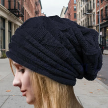 Load image into Gallery viewer, Oversized Slouchy Knitted Beanie