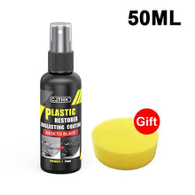 Load image into Gallery viewer, Mandotos Car Plastic Restorer Back to Black Gloss Renovator 50g For Plastic Leather Auto Care