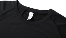 Load image into Gallery viewer, Men's Print Compression Shirts Summer Short Sleeve Rash Guard Gym Workout T-shirt Athletic Quick Dry Baselayer Undershirts Tops