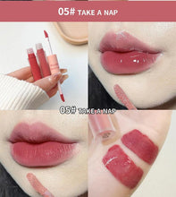 Load image into Gallery viewer, Double End Lip Glaze Full Gloss Mirror And Matte Velvet Long Term Color And Moisture Lip Gloss Anti Stain Cosmetic Lip Glaze