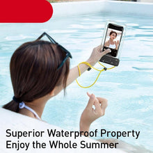 Load image into Gallery viewer, Unique Soft Waterproof Phone Case 7.2inch IPX8 Waterproof Phone Bag For iPhone 13 Waterproof Pouch Diving Surfing Phone Bag Case Cover Adjustable Rope Phone Case