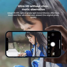 Load image into Gallery viewer, HD Camera Lens Protector 9H Hardness Anti-Scratch Camera Protector For iPhone 13 14 12 Pro Max Titanium Alloy Camera Protector for iPhone 12 13 Mini Camera Protector Lens Protection Glass Suit