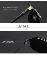 Load image into Gallery viewer, BARCUR Polarized Sports Sunglasses for Men Fashionable Fishing Driving Hiking and Outdoor Eyewear UV400 Protection Gradient Lenses