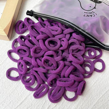 Load image into Gallery viewer, 20/50pcs Kids Elastic Hair Bands Girls Sweets Scrunchie Rubber Band for Children Hair Ties Clips Headband Baby Hair Accessories