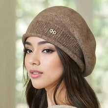 Load image into Gallery viewer, Women’s Soft Beanie Hat – Lightweight Stretchy Jacquard Knit Casual Cap