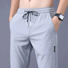 Load image into Gallery viewer, Slim Fit Stretch Jogger Pants with Elastic Waist