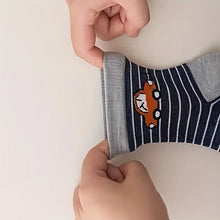 Load image into Gallery viewer, Kid's Cartoon Stripe Crew Socks