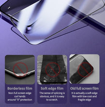 Load image into Gallery viewer, 4PCS Tempered Protective Glass For iPhone 14 13 12 11 Pro Max Mini Screen Protector On iPhone 14 Plus 11 X XR XS Max 6 7 8 Glass Military Grade Shockproof Anti Yellowing Screen Protector