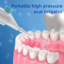 Load image into Gallery viewer, Household High Pressure Oral Irrigator Portable Teeth Clean Water Dental Floss Manual High Pressure Water Toothpick