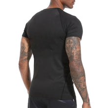 Load image into Gallery viewer, Men's Print Compression Shirts Summer Short Sleeve Rash Guard Gym Workout T-shirt Athletic Quick Dry Baselayer Undershirts Tops