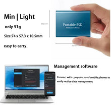 Load image into Gallery viewer, 1.8" disco duro externo USB 3.0 Type C ssd external hard drive 500GB 1TB 2TB for laptops Desktop