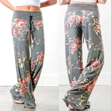 Load image into Gallery viewer, Plus Size Wide-Leg Drawstring Lounge Pants Casual Comfort