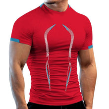 Load image into Gallery viewer, New Summer Gym Breathable T Shirt Men Quick Drying Jogging TShirt Men Training Tees Fitness Tops Running T-shirt