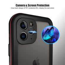 Load image into Gallery viewer, Waterproof Case For iPhone 14 13 12 11 Pro Max 14Plus 12Pro Durable Water Proof Cover Sport 360 Protect iPhone12 Mini Waterproof Case for iPhone Drop Resistant Iphone Clear Back