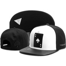Load image into Gallery viewer, Skull Hand Snapback Hat – Flat Bill Adjustable Baseball Cap