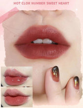 Load image into Gallery viewer, Double End Lip Glaze Full Gloss Mirror And Matte Velvet Long Term Color And Moisture Lip Gloss Anti Stain Cosmetic Lip Glaze