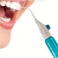 Load image into Gallery viewer, Household High Pressure Oral Irrigator Portable Teeth Clean Water Dental Floss Manual High Pressure Water Toothpick