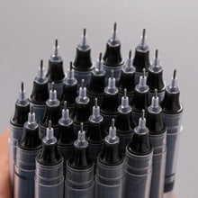 Load image into Gallery viewer, 10Pcs/set High Quality Needle Type Gel Pens Straight Liquid Ballpoint Pen Kawaii Stationery School Office Supplies Writing