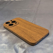 Load image into Gallery viewer, Ultra thin Vintage Wood Texture Phone Case For iPhone 14Plus 13Pro 14 13 12 Pro Max Lens protection anti-skid Soft Cover Wooden Smartphone case For iPhone