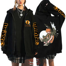 Load image into Gallery viewer, 🏐 Haikyuu!! Karasuno High School Zip-Up Hoodie – Unisex Anime Streetwear