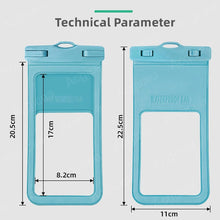 Load image into Gallery viewer, Waterproof Phone Case Pouch Protector For iPhone Cell Phone Cover Underwater Case Universal Water Proof Bag Waterproof Case Cellphone Pouch for iPhone 13 Pro Max Case & Strap