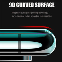Load image into Gallery viewer, 9D Tempered Glass Screen Protector for iPhone 13 12/Xsmax/Plus/7/6S Mobile Phone Screen Protector 1 PCS Scratchproof Shatterproof Tempered Glass for iPhone