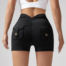 Load image into Gallery viewer, 🍑 Wrinkled High-Waist Pocket Leggings for Women