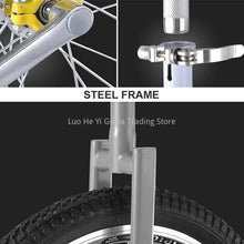 Load image into Gallery viewer, 28" Unicycle with Brakes, Extra Large Heavy Duty Men Teens Boys Balance Bike, for Tall People Height 160-195Cm /63"-77"