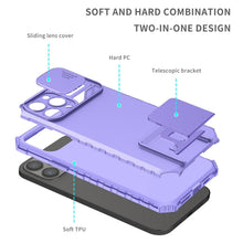 Load image into Gallery viewer, Unique Cover with Camera Protection Heavy Duty Shockproof Protective iPhone 13 Pro Case ShockProof Case For iPhone 13 12 11 Pro Slide Camera Protection Case Dual Layer Armor Case Back Cover
