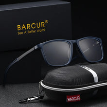 Load image into Gallery viewer, BARCUR Sports Style Anti-Blue Light Reading Glasses – Fashion Transparent PC Frame for Men and Women with Multiple Degrees Lightweight Rectangle Eyewear for Home Office and Daily Use