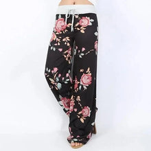 Load image into Gallery viewer, Plus Size Wide-Leg Drawstring Lounge Pants Casual Comfort