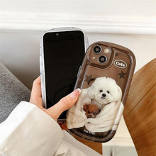 Load image into Gallery viewer, Cute Scottish Plaid Lattice Soft Case For Iphone 14 13 12 11 Pro Max X Xr Xs Max Lovely Dog Shockproof Protective Cover Checkered Plaid Soft Silicone Case